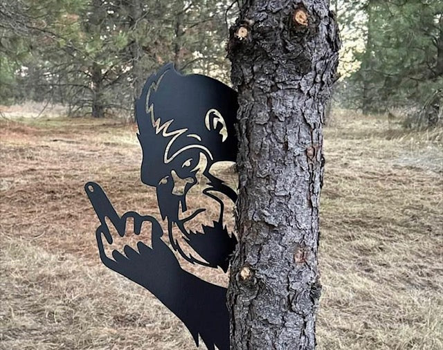 Big Foot Middle Finger